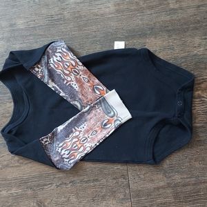Tattoo sleeve baby onesie